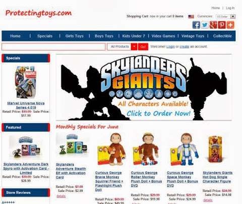 Protectingtoys.com - Online Toy & Video Game Store
